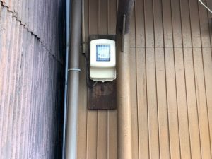 名古屋市中村区にて感震ブレーカー取付にかかる分電盤の更新及び電気メーター取替電気工事
